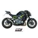 Uitlaatdemper S1 titanium Kawasaki Z900 +A2 (17-20)