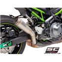 Uitlaatdemper S1-GP titanium Kawasaki Z900 +A2 (17-20)