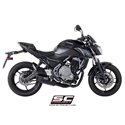 Uitlaatsysteem 2-1 SC1-R GT zwart Kawasaki Z650 (17-19)