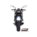 Uitlaatsysteem 2-1 SC1-R GT zwart Kawasaki Z650 (17-19)