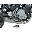 Uitlaatsysteem 2-1 SC1-R GT titanium Kawasaki Z650 (17-19)