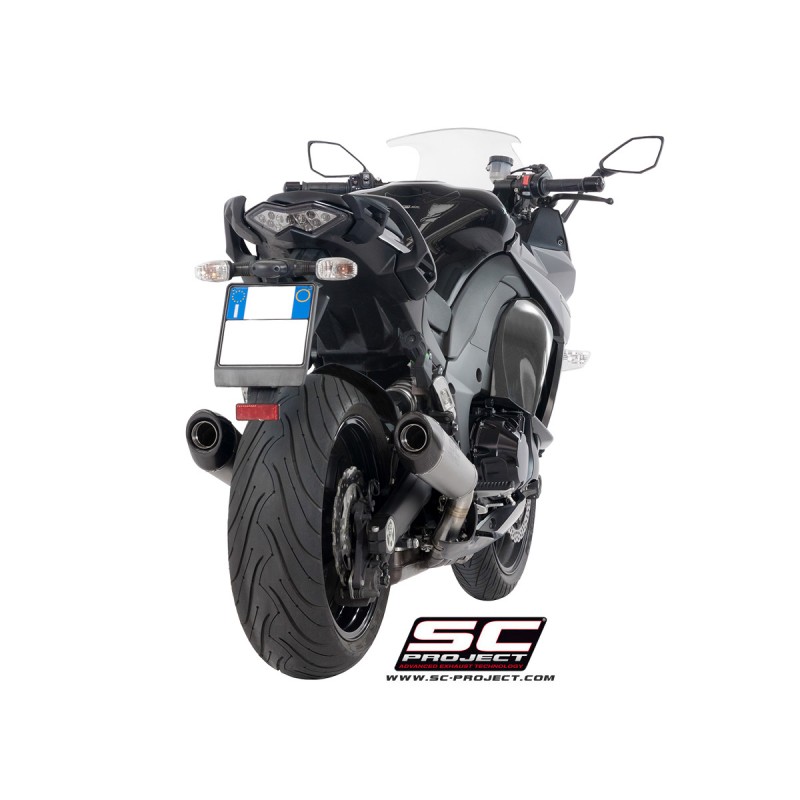 Uitlaatdempers Conical titanium Kawasaki Z1000-SX (17-20)