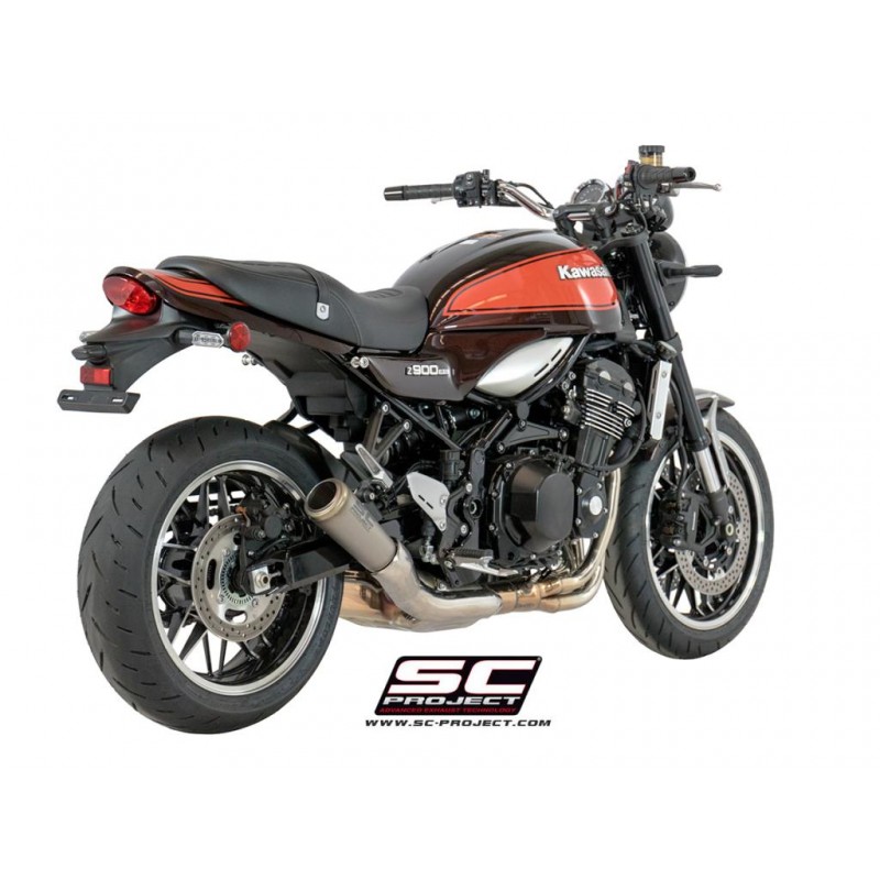 Uitlaatdemper S1-GP titanium Kawasaki Z900 (18-21)