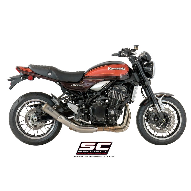 Uitlaatdemper S1-GP titanium Kawasaki Z900 (18-21)