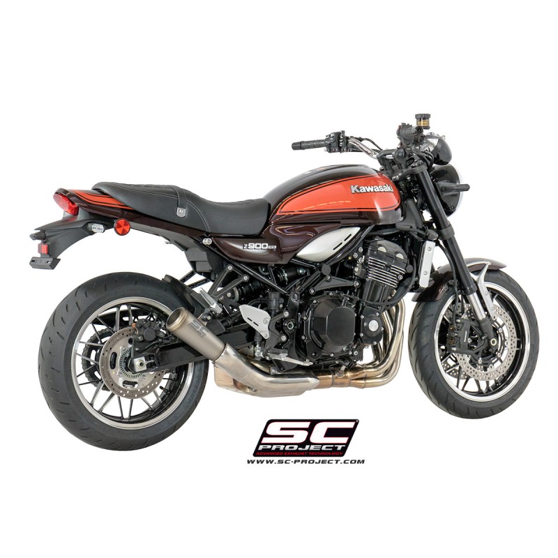 Uitlaatdemper S1-GP titanium Kawasaki Z900 (18-21)