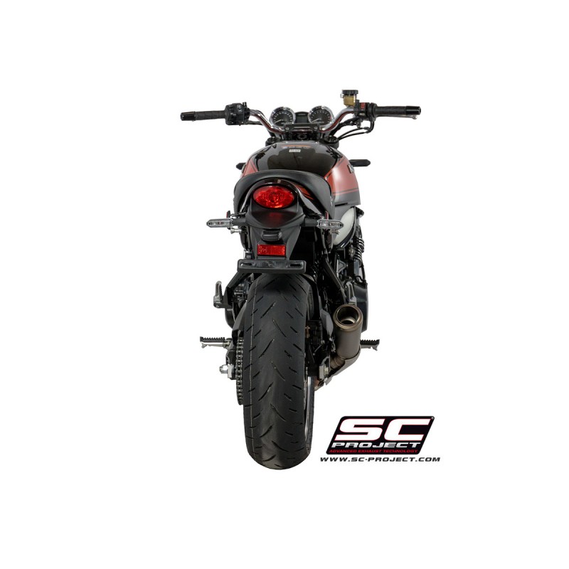 Uitlaatdemper S1-GP titanium Kawasaki Z900 (18-21)