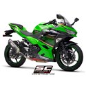 Uitlaatdemper SC1-M carbon Kawasaki Ninja 400 (18-20)