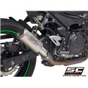 Uitlaatdemper CR-T titanium Kawasaki Z400 (19-20)