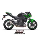 Uitlaatdemper CR-T titanium Kawasaki Z400 (19-20)