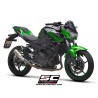 Uitlaatdemper CR-T titanium Kawasaki Z400 (19-20)