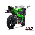 Uitlaatsysteem 2-1 SC1-M carbon Kawasaki Ninja 400 (18-20)