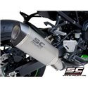 Uitlaatsysteem 2-1 SC1-M titanium Kawasaki Ninja 400 (18-20)