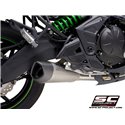 Uitlaatsysteem 2-1 SC1-R GT titanium Kawasaki Versys 650 (17-20)