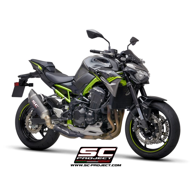 Uitlaatdemper SC1-R carbon Kawasaki Z900 (20)