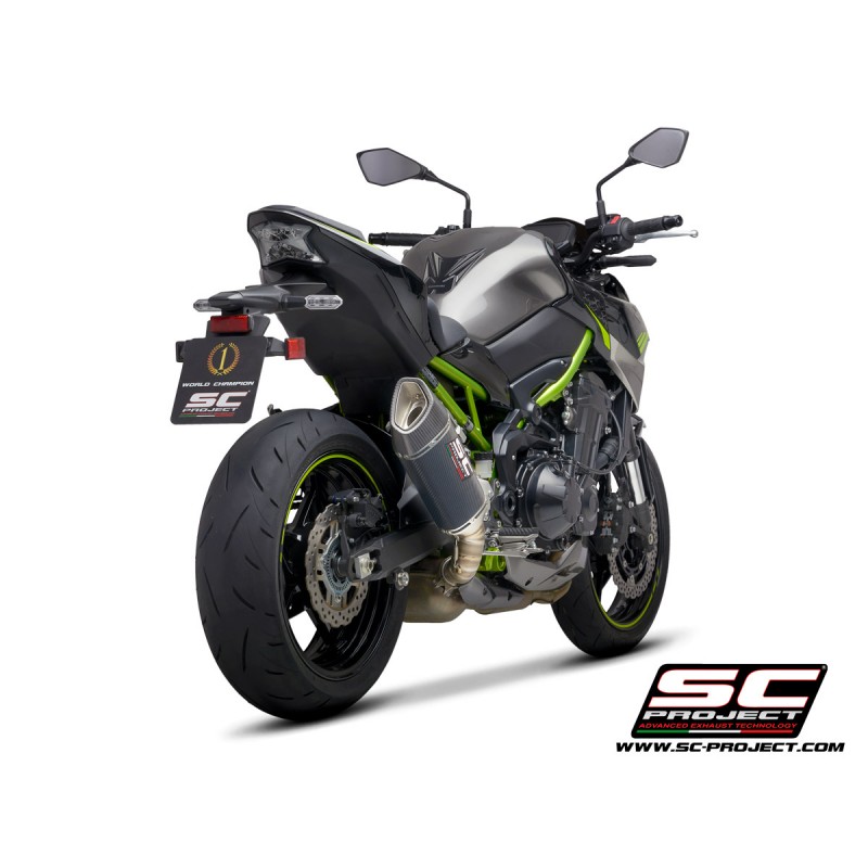 Uitlaatdemper SC1-R carbon Kawasaki Z900 (20)