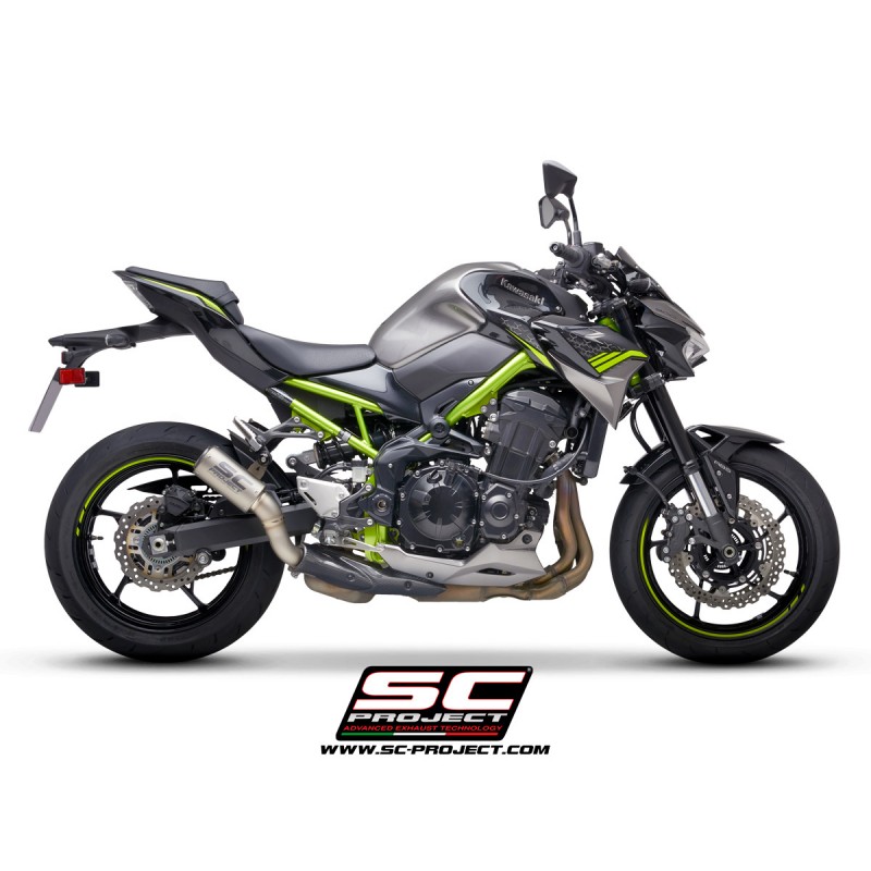 Uitlaatdemper CR-T titanium Kawasaki Z900 (20)