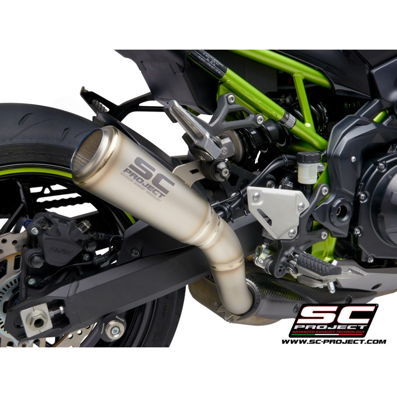 Uitlaatdemper S1-GP titanium Kawasaki Z900 (20)