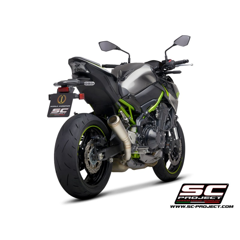 Uitlaatdemper S1-GP titanium Kawasaki Z900 (20)