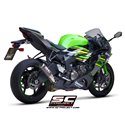 Uitlaatdemper CR-T carbon Kawasaki ZX-6R 636 (19-21)