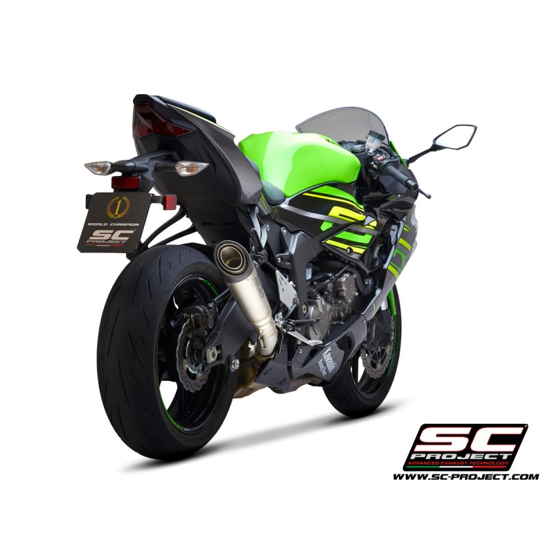 Uitlaatdemper S1 titanium Kawasaki ZX-6R 636 (19-21)