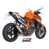 Uitlaatdemper Conical titanium KTM 1290 Super Duke R (14-16)