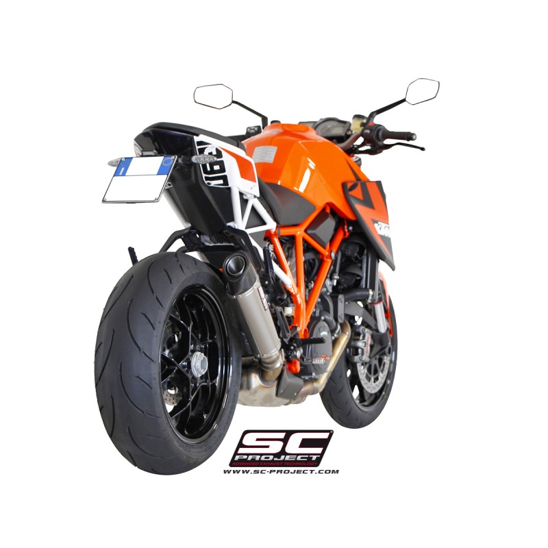 Uitlaatdemper Conical titanium KTM 1290 Super Duke R (14-16)