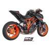 Uitlaatdemper CR-T titanium KTM 1290 Super Duke R (14-16)