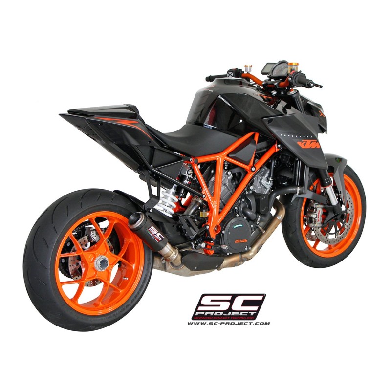 Uitlaatdemper CR-T carbon KTM 1290 Super Duke R (14-16)