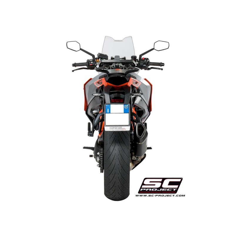 Uitlaatdemper SC1-R carbon KTM 1290 Super Duke GT16-20 (16-20)