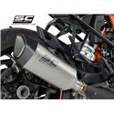 Uitlaatdemper SC1-R titanium KTM 1290 Super Duke GT16-20 (16-20)