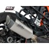 Uitlaatdemper SC1-R titanium KTM 1290 Super Duke GT16-20 (16-20)