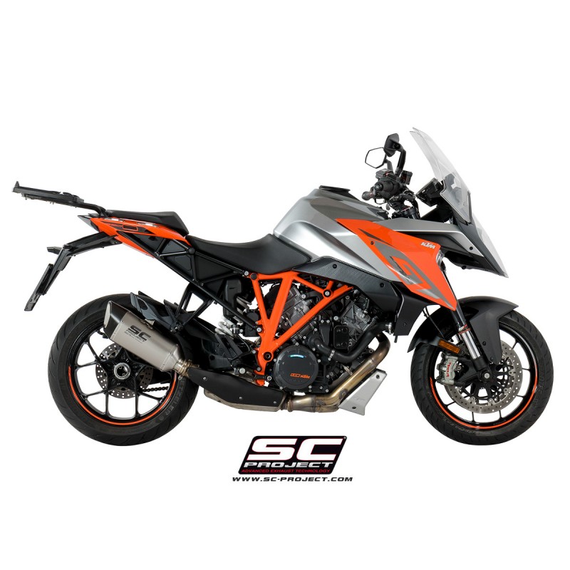 Uitlaatdemper SC1-R titanium KTM 1290 Super Duke GT16-20 (16-20)