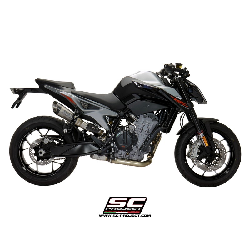 Uitlaatdemper S1 titanium KTM 790 Duke (18-20)