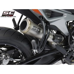 Uitlaatdemper S1-GP titanium KTM 790 Duke (18-20)