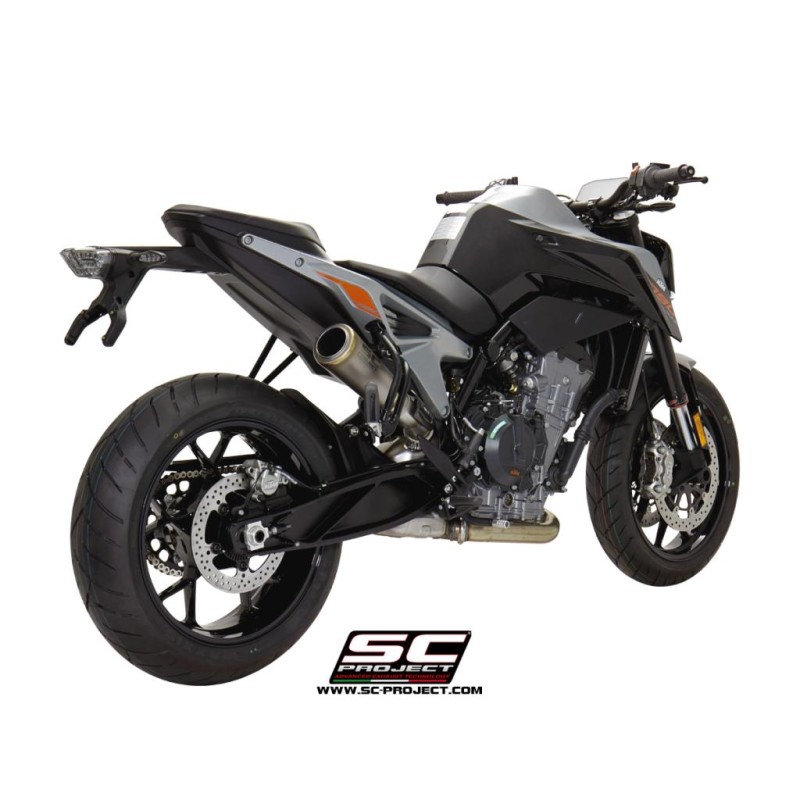 Uitlaatdemper S1-GP titanium KTM 790 Duke (18-20)