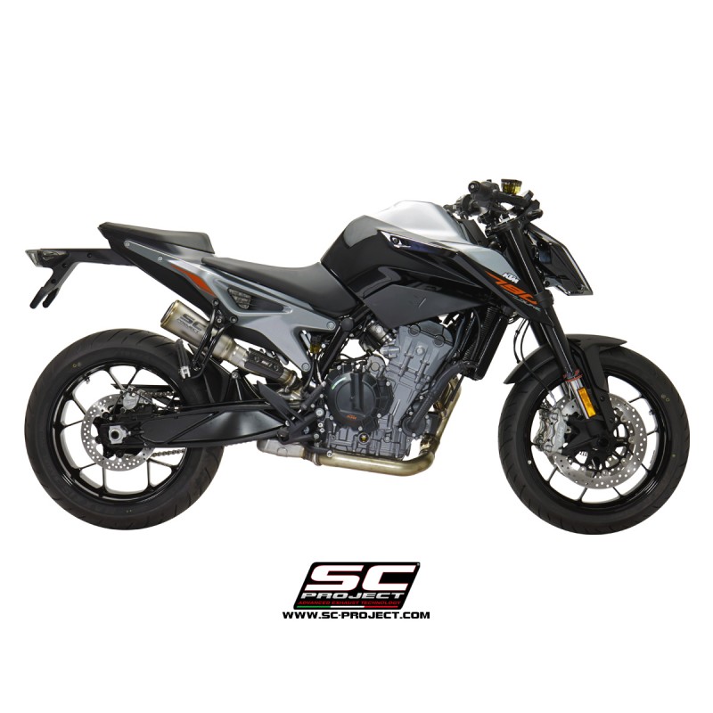 Uitlaatdemper S1-GP titanium KTM 790 Duke (18-20)