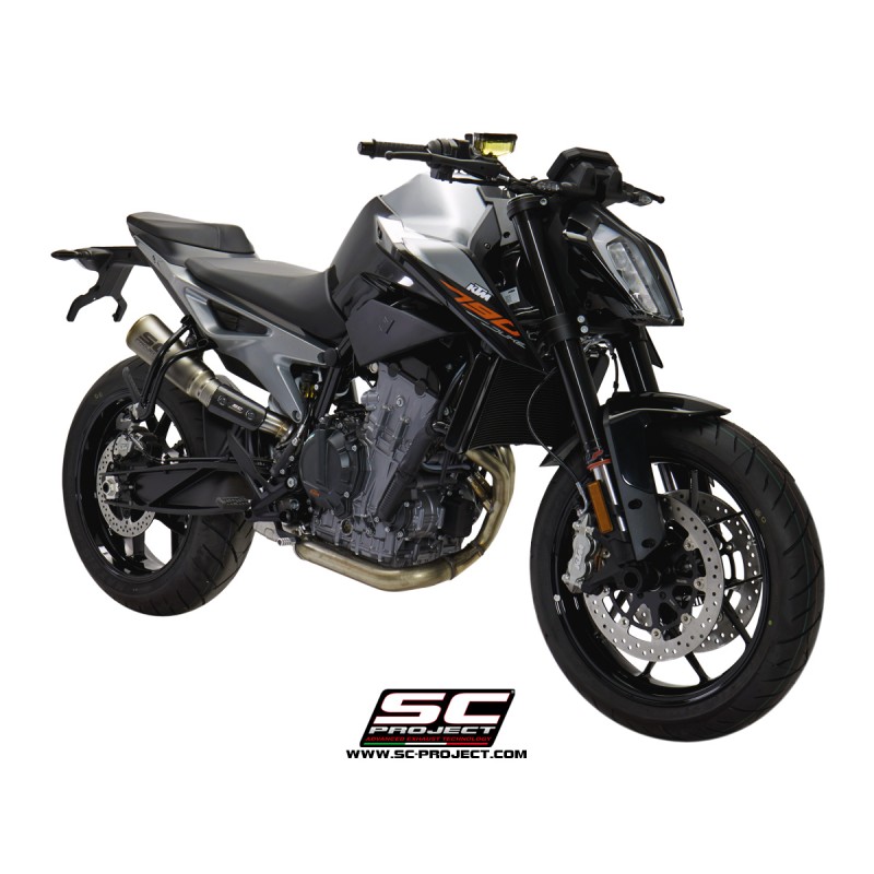 Uitlaatdemper S1-GP titanium KTM 790 Duke (18-20)