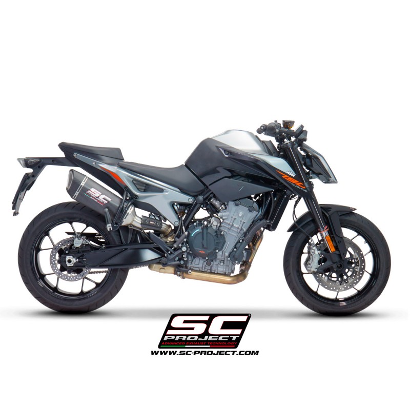 Uitlaatdemper SC1-R carbon KTM 790 Duke (18-20)