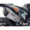 Uitlaatdemper SC1-R titanium KTM 790 Duke (18-20)