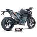 Uitlaatdemper SC1-R titanium KTM 790 Duke (18-20)