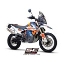 Uitlaatdemper Rally Raid titanium KTM 790 Adventure (19-20)