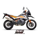 Uitlaatdemper Rally Raid titanium KTM 790 Adventure (19-20)