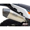 Uitlaatdemper X-Plorer II titanium KTM 790 Adventure (19-20)