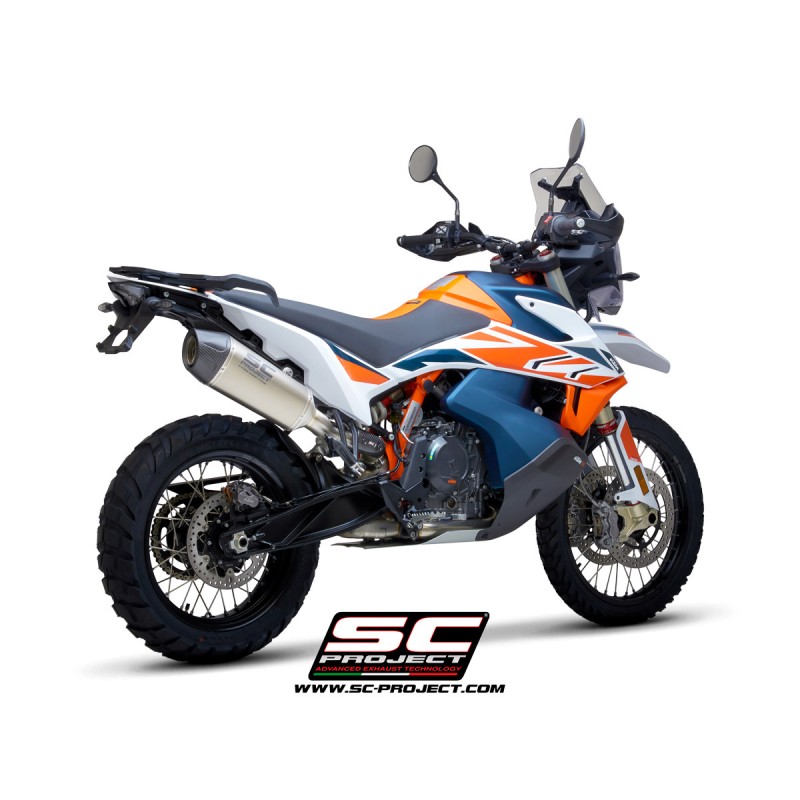 Uitlaatdemper X-Plorer II titanium KTM 790 Adventure (19-20)