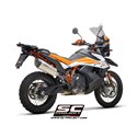 Uitlaatdemper SC1-R titanium KTM 790 Adventure (19-20)