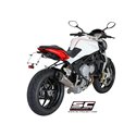 Uitlaatdemper Conical titanium MV Agusta Brutale 675-800 (11-15)