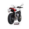 Uitlaatdemper Conical titanium MV Agusta Brutale 675-800 (11-15)