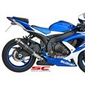 Uitlaatdemper GP titanium Suzuki GSXR600/750 (08-10)