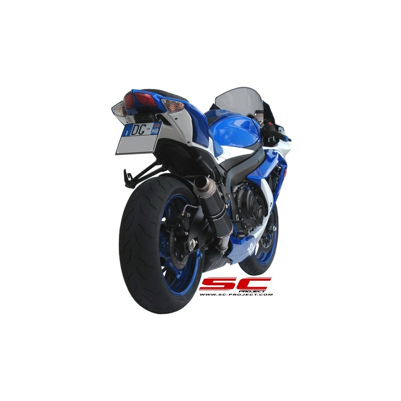 Uitlaatdemper GP titanium Suzuki GSXR600/750 (08-10)