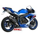 Uitlaatdemper GP titanium Suzuki GSXR600/750 (08-10)